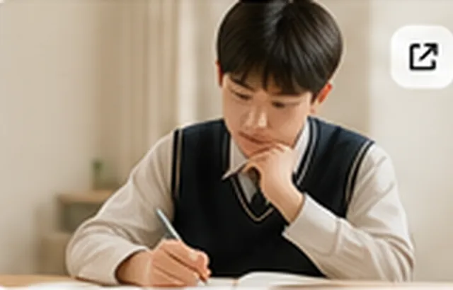 실제 학교와 관계 상황을 구체적으로 연습하는 청소년 상담 장면